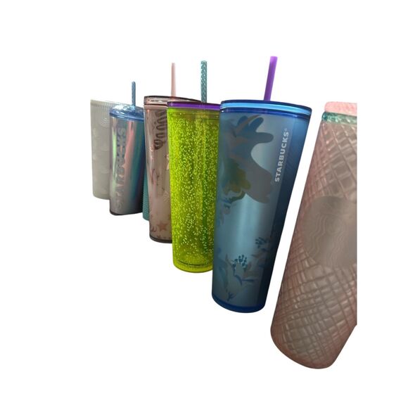 Starbucks Tumbler Cups‎ Bundle - 7 Assorted Designs - Picture 2 of 6
